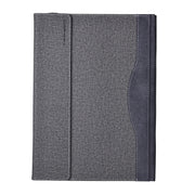 For Lenovo ThinkPad X1 Carbon Gen 11 Cloth Texture Laptop Leather Protective Case(Space Ash)