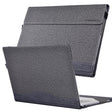For Lenovo ThinkPad X1 Carbon Gen 9 Cloth Texture Laptop Leather Protective Case(Space Ash) - Other by PMC TechLife | Online Shopping South Africa | PMC TechLife | Buy Now Pay Later Mobicred