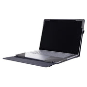 For Lenovo ThinkPad X1 Carbon Gen 7 Cloth Texture Laptop Leather Protective Case(Space Ash)
