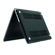For MacBook Air 13.3 inch A2179 (2020) Laptop Crystal PC Protective Case(Black)