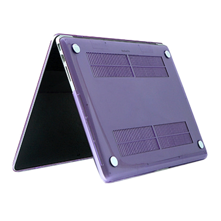 For MacBook Air 13.3 inch A2179 (2020) Laptop Crystal PC Protective Case(Purple)