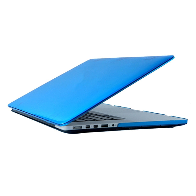 For MacBook Air 13.3 inch A2179 (2020) Laptop Crystal PC Protective Case(Blue)