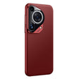 For Huawei Pura 70 Ultra Litchi Texture Genuine Leather Phone Case(Red) - free shipping - PMC Jewellery - Order now!