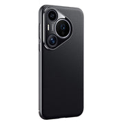 For Huawei Pura 70 Pro / Pro+ Litchi Texture Genuine Leather Phone Case(Black)