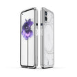 For Nothing Phone 2 Aurora Series Lens Protector + Metal Frame Protective Phone Case(Silver) - More Brand by PMC TechLife | Online Shopping South Africa | PMC TechLife | Buy Now Pay Later Mobicred