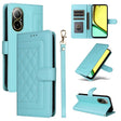 For Realme C67 4G Diamond Lattice Leather Flip Phone Case(Mint Green) - C67 Cases by PMC TechLife | Online Shopping South Africa | PMC TechLife | Buy Now Pay Later Mobicred
