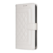 For Google Pixel 9 Pro Diamond Lattice Leather Flip Phone Case(White)