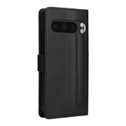 For Google Pixel 9 Pro Diamond Lattice Leather Flip Phone Case(Black)