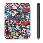 For KOBO Clara Colour 2024 / BW Painted Voltage Caster TPU Leather Smart Tablet Case(Graffiti)