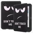 For KOBO Clara Colour 2024 / BW Painted Voltage Caster TPU Leather Smart Tablet Case(Big Eye) - Others by PMC Jewellery | Online Shopping South Africa | PMC Jewellery | Buy Now Pay Later Mobicred