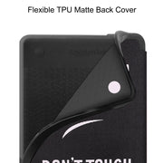For KOBO Clara Colour 2024 / BW Painted Voltage Caster TPU Leather Smart Tablet Case(Big Eye)