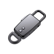 JNN S20 Zinc Alloy Keychain Voice Recorder, Memory:4GB(Black)