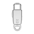 JNN S20 Zinc Alloy Keychain Voice Recorder, Memory:8GB(Silver) - free shipping - PMC TechLife - Order now!