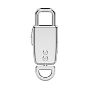 JNN S20 Zinc Alloy Keychain Voice Recorder, Memory:16GB(Silver)