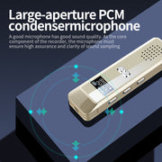 JNN Q7 Mini Portable Voice Recorder with OLED Screen, Memory:4GB(Gold)
