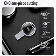 JNN S13 Zinc Alloy U-disk Voice Recorder, Memory:16GB(Silver)