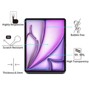 For iPad Air 13 2024 0.26mm 9H 2.5D Explosion-proof Tempered Glass Film