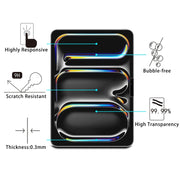 For iPad Pro 11 2024 25pcs 0.26mm 9H 2.5D Explosion-proof Tempered Glass Film