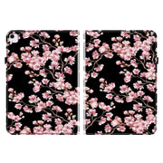 For iPad Air 13 2025 / 2024 Crystal Texture Painted Leather Smart Tablet Case(Plum Bossom)