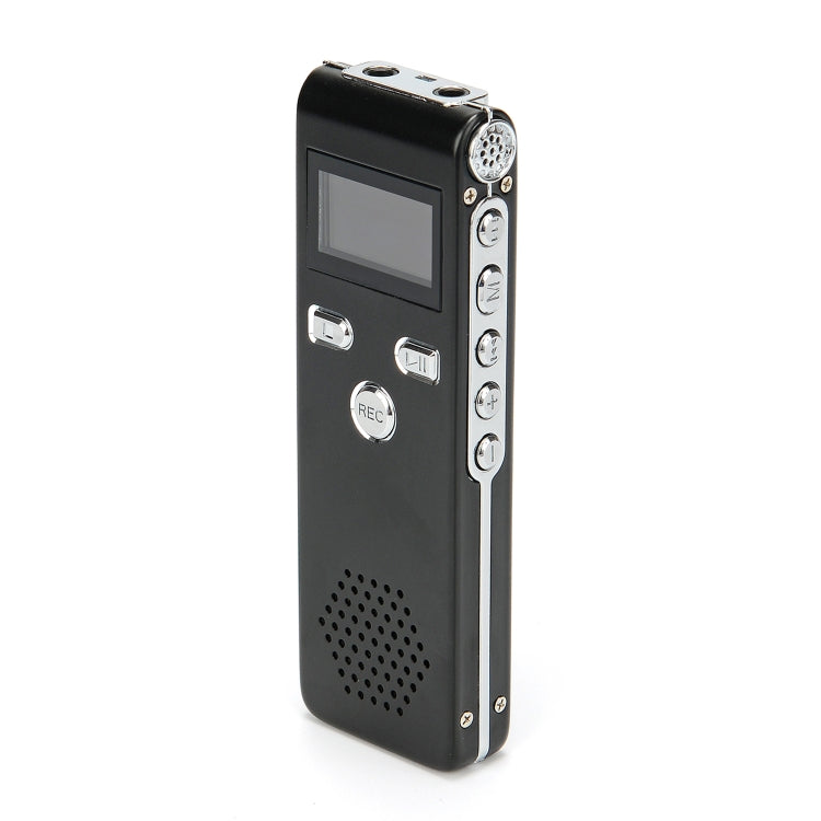 JNN X18 Mini Smart HD Noise Cancelling Voice Recorder, Memory:8GB(Black)