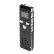 JNN X18 Mini Smart HD Noise Cancelling Voice Recorder, Memory:8GB(Black)