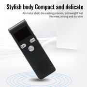 JNN X18 Mini Smart HD Noise Cancelling Voice Recorder, Memory:8GB(Black)