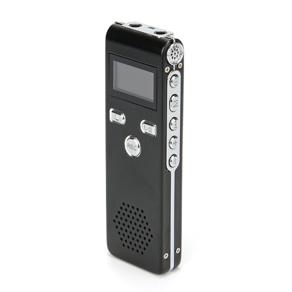 JNN X18 Mini Smart HD Noise Cancelling Voice Recorder, Memory:8GB(Black)