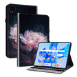 For Huawei MatePad Pro 11 2022 Crystal Texture Painted Leather Smart Tablet Case(Purple Peony) - Huawei by PMC TechLife | Online Shopping South Africa | PMC TechLife | Buy Now Pay Later Mobicred