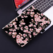 For Realme Pad 2 11.5 Crystal Texture Painted Leather Tablet Case(Plum Bossom)