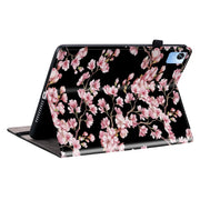 For Realme Pad X Crystal Texture Painted Leather Tablet Case(Plum Bossom)