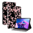 For Lenovo Tab M10 10.1 3rd Gen Crystal Texture Painted Leather Tablet Case(Plum Bossom) - Lenovo by PMC TechLife | Online Shopping South Africa | PMC TechLife | Buy Now Pay Later Mobicred