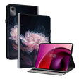 For Lenovo Tab M11/ Xiaoxin Pad 11 2024 Crystal Texture Painted Leather Tablet Case(Purple Peony) - Lenovo by PMC TechLife | Online Shopping South Africa | PMC TechLife | Buy Now Pay Later Mobicred