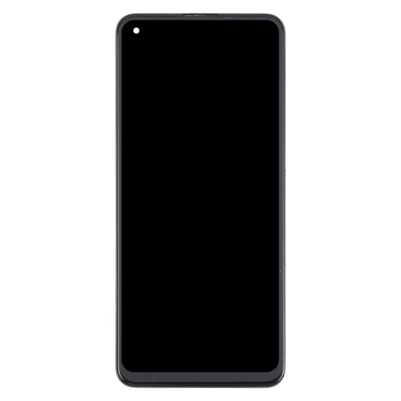 For OPPO A95 5G Original AMOLED LCD Screen Digitizer Full Assembly with Frame