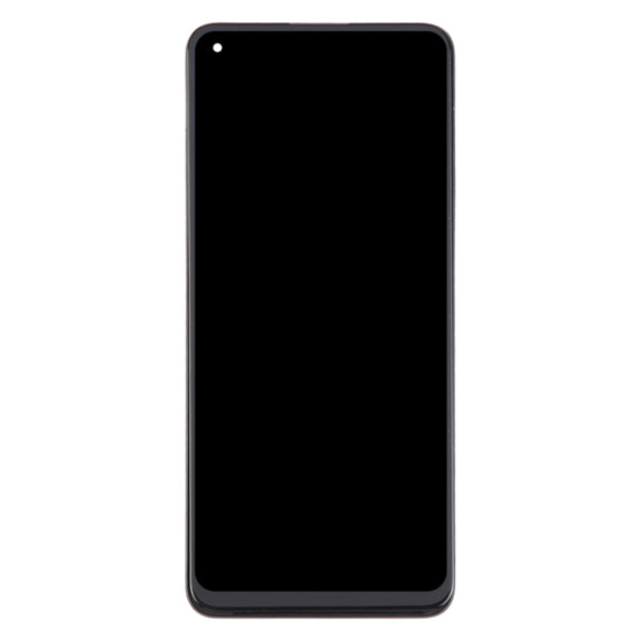 For OPPO A74 4G Original AMOLED LCD Screen Digitizer Full Assembly with Frame