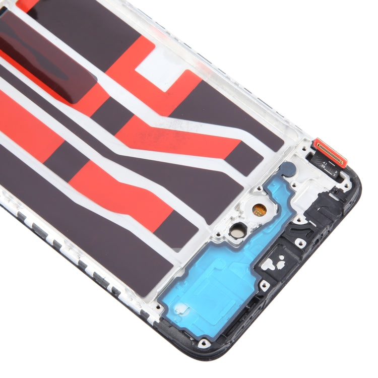 For OPPO F19 Original AMOLED LCD Screen Digitizer Full Assembly with Frame