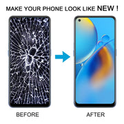 For OPPO Reno6 Lite Original AMOLED LCD Screen Digitizer Full Assembly with Frame