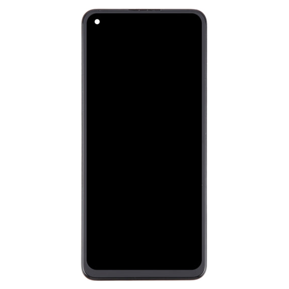For OPPO Reno7 5G Original AMOLED LCD Screen Digitizer Full Assembly with Frame