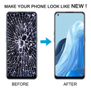 For OPPO Reno7 5G Original AMOLED LCD Screen Digitizer Full Assembly with Frame