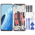 For OPPO Reno7 4G Original AMOLED LCD Screen Digitizer Full Assembly with Frame - LCD Screen by PMC TechLife | Online Shopping South Africa | PMC TechLife | Buy Now Pay Later Mobicred