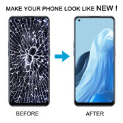 For OPPO Reno7 4G Original AMOLED LCD Screen Digitizer Full Assembly with Frame