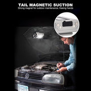 HW-213 Multi-function Rotating Sensing Cap Clip Work Light(Grey)
