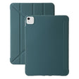 For iPad Air 11 2024 TPU Deformation Flip Leather Tablet Case with Holder(Dark Green) - iPad Air 11 2024 Cases by PMC TechLife | Online Shopping South Africa | PMC TechLife | Buy Now Pay Later Mobicred