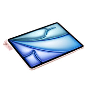 For iPad Air 11 2024 TPU Deformation Flip Leather Tablet Case with Holder(Light Pink)