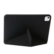 For iPad Air 13 2025 / 2024 TPU Deformation Flip Leather Tablet Case with Holder(Black)