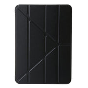 For iPad Pro 11 2024 TPU Deformation Flip Leather Tablet Case with Holder(Black)