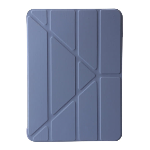For iPad Pro 11 2024 TPU Deformation Flip Leather Tablet Case with Holder(Purple)