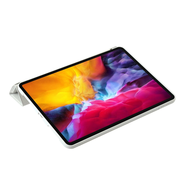 For iPad Pro 11 2024 TPU Deformation Flip Leather Tablet Case with Holder(Grey)