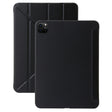 For iPad Pro 13 2024 TPU Deformation Flip Leather Tablet Case with Holder(Black) - iPad Pro 13 2024 Cases by PMC TechLife | Online Shopping South Africa | PMC TechLife | Buy Now Pay Later Mobicred