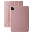 For iPad Pro 13 2024 TPU Deformation Flip Leather Tablet Case with Holder(Rose Gold) - iPad Pro 13 2024 Cases by PMC TechLife | Online Shopping South Africa | PMC TechLife | Buy Now Pay Later Mobicred