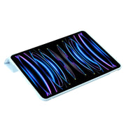 For iPad Pro 13 2024 TPU Deformation Flip Leather Tablet Case with Holder(Sky Blue)
